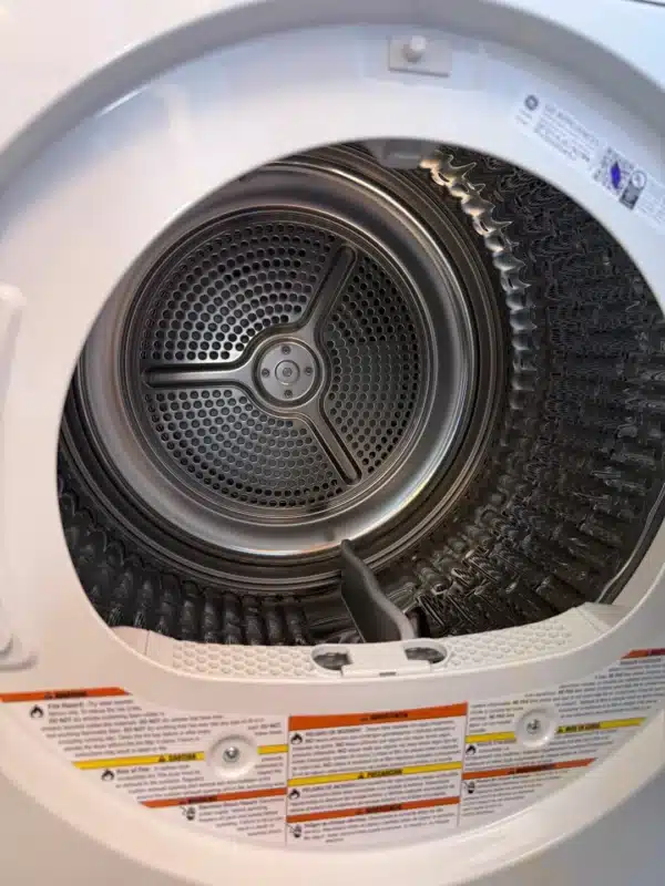 GE 24” Electric Dryer – 4.1 cu. ft. – White – GFD14SINWW - Image 2