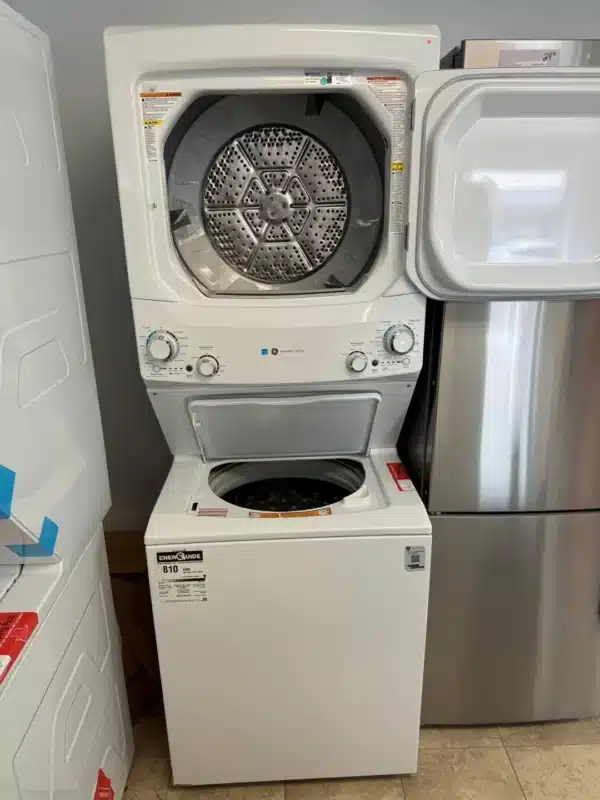 Combiné laveuse-sécheuse GE 27” Électrique, 11 cycles, Blanc -  GUD27EEMNWW – Image 2