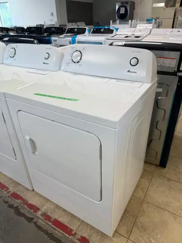 Amana 29” Electric Dryer – 6.5 cu. ft. – White – YNED4655EW1 - Image 5