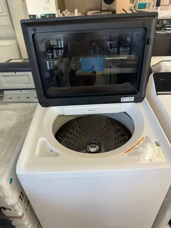 Combo laveuse et sécheuse LG – Top Load – Wi-Fi – Blanc Modèles - WT8400CW & DLE8400WE – Image 5