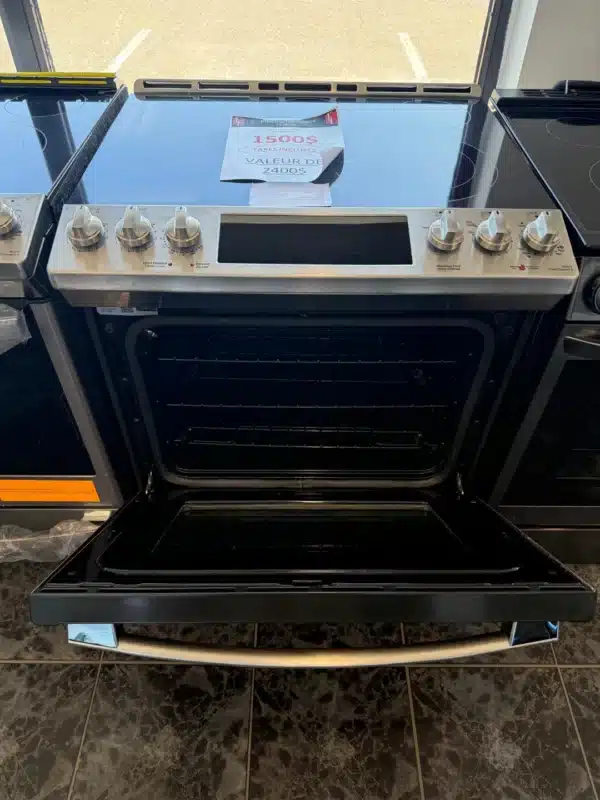 Cuisinière électrique GE Profile 30’’, 5 éléments, Convection véritable, Air Fry - PCS940YMFS – Image 4