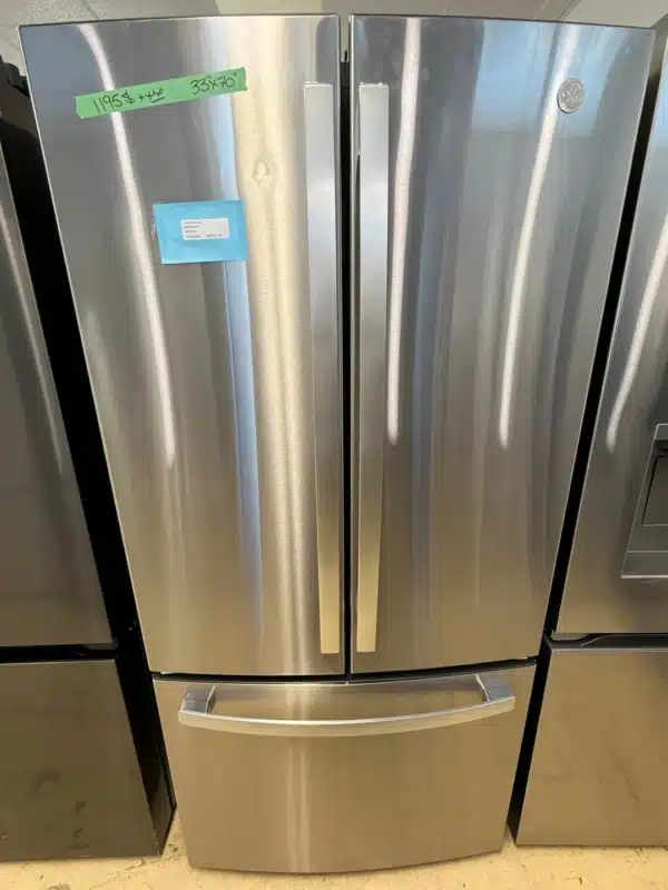 Réfrigérateur GE 33’’ à portes françaises – Acier inoxydable – GNE25JYKFS – Image 5