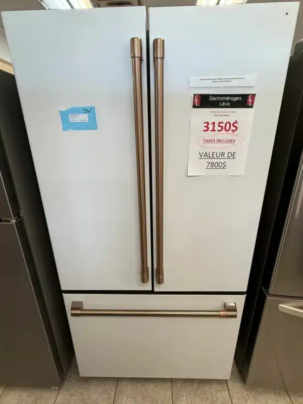 Réfrigérateur Café 36’’ à portes françaises – Blanc mat – CWE23SP4MW2 – Image 5