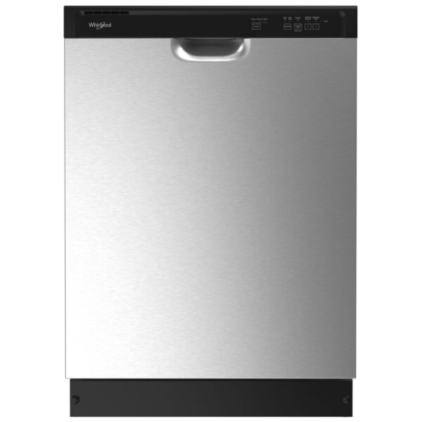 Whirlpool 24″ Built-in Dishwasher – Stainless Steel – WDF332PAMS