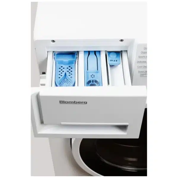 Ensemble laveuse-sécheuse Blomberg à chargement frontal, Blanc - WM72200W & DV17600W2 – Image 4
