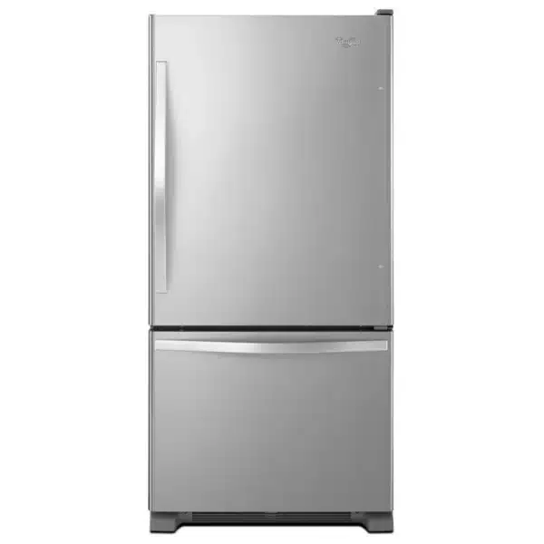 Réfrigérateur Whirlpool 30’’ à congélateur inférieur, 18,5 pi³ – Acier inoxydable – WRB329RFBM