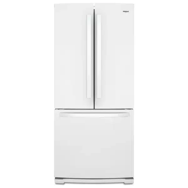 Réfrigérateur Whirlpool 30’’ à portes françaises, profondeur de comptoir, 19,7 pi³ – WRF560SFHW