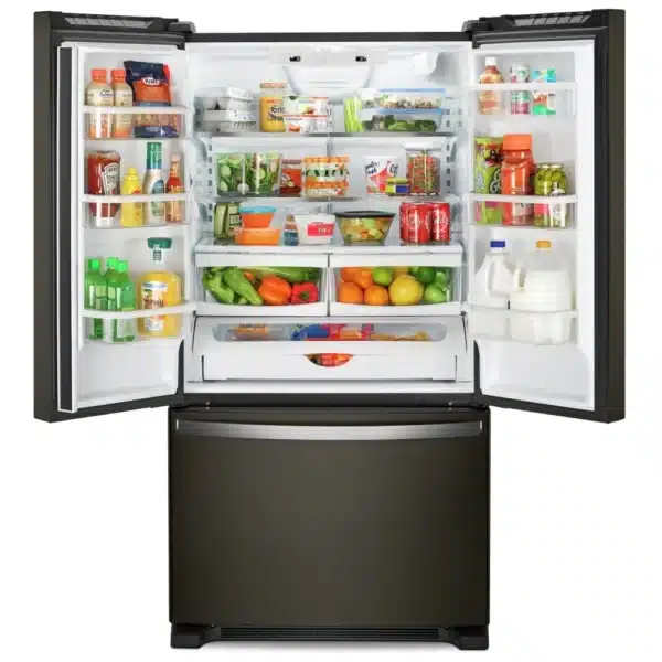 Réfrigérateur Whirlpool 33″ à portes françaises, profondeur comptoir – WRFF533PV – Image 2