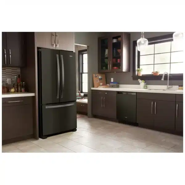 Réfrigérateur Whirlpool 33″ à portes françaises, profondeur comptoir – WRFF533PV – Image 3