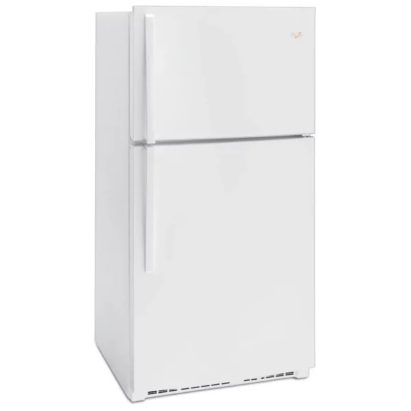 Whirlpool Réfrigérateur congélateur supérieur 33″, 21.3 pi³, Blanc- WRT541SZDW – Image 2