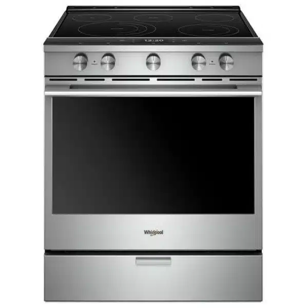 Whirlpool Cuisinière électrique encastrable 24″, Acier inoxydable -  YWEEA25H0HZ