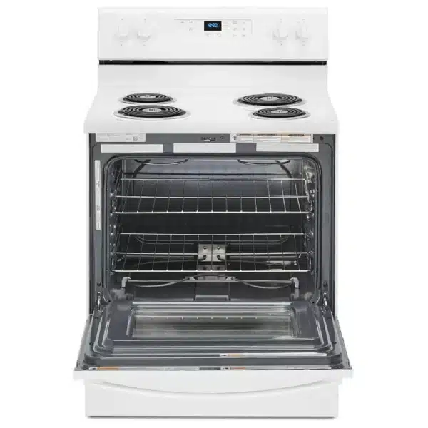 Whirlpool 30″ Electric Range, Smooth Top, White - YWFC150M0JW3 - Image 3