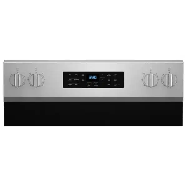 Whirlpool 30″ Electric Range, Smooth Top, Fingerprint-Resistant Stainless Steel - YWFES5030RZ - Image 3