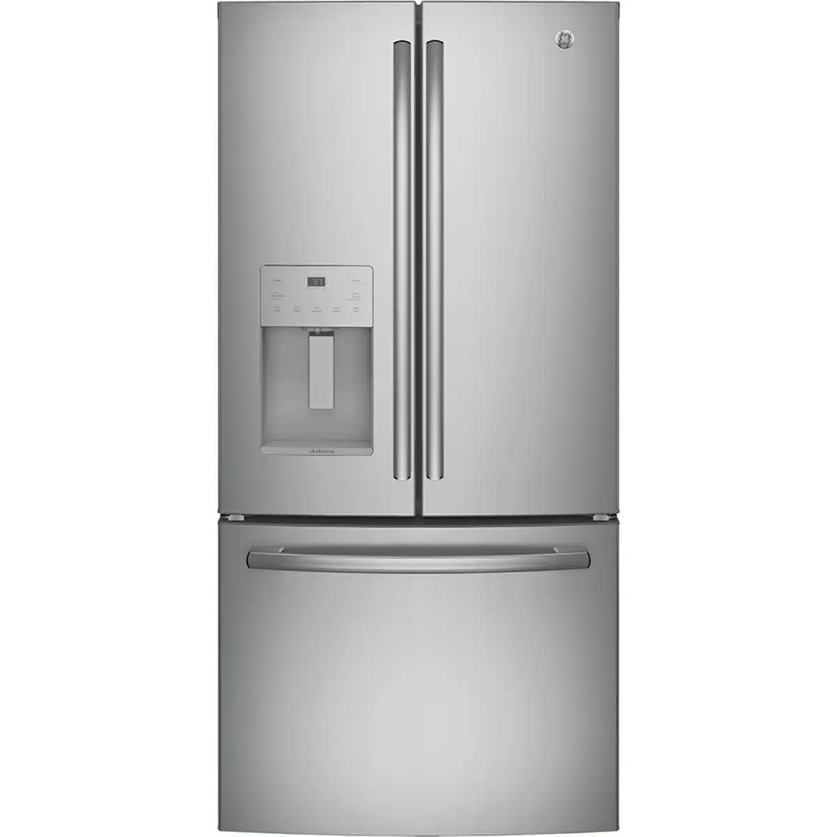 GE Adora 36inch French Door Refrigerator, 23.7 cu. ft. Stainless Steel – DFE24JYRKFS