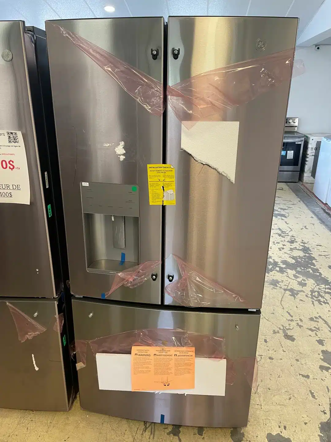 GE Adora 36inch French Door Refrigerator, 23.7 cu. ft. Stainless Steel – DFE24JYRKFS - Image 6